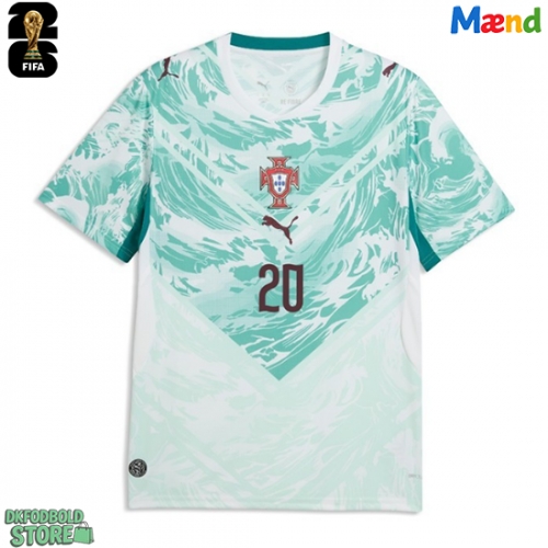 Portugal Joao Cancelo #20 Replika Udebanetrøje VM 2026 Kortærmet